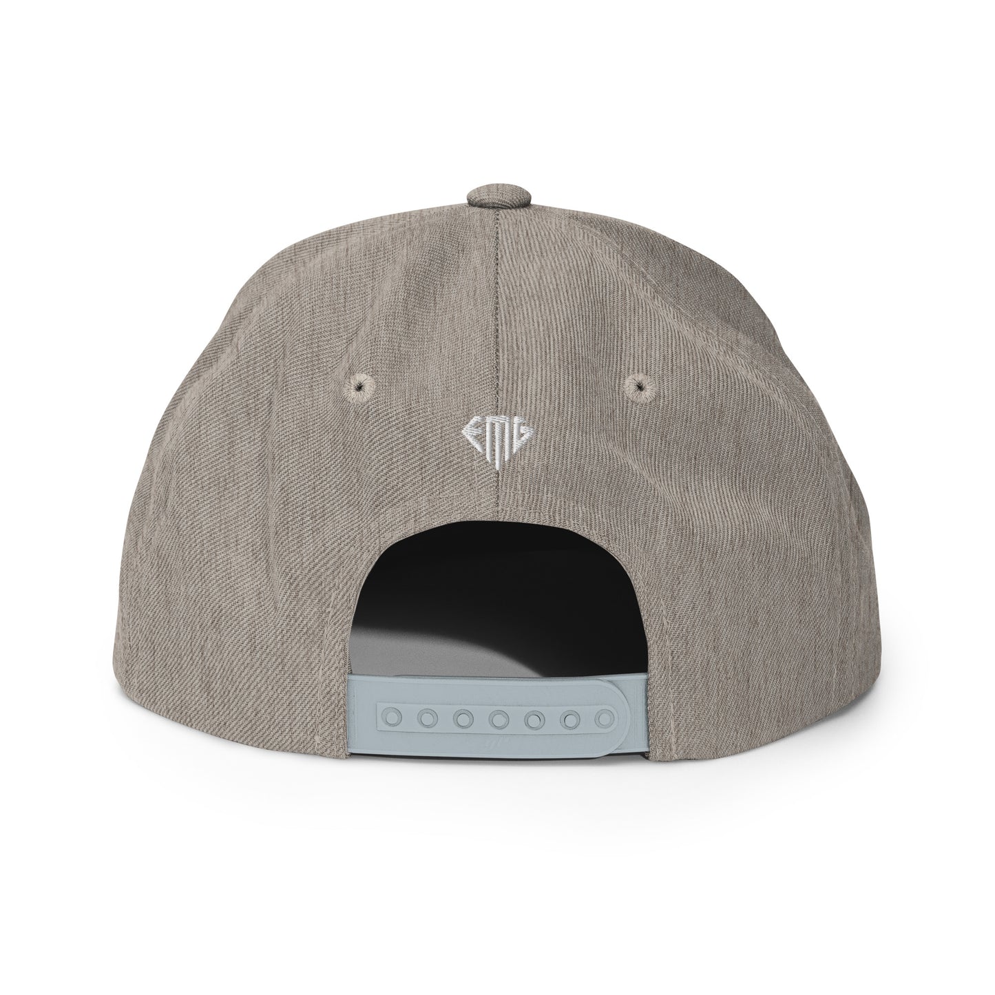 White Embroidered Exclusive Snapback Hat