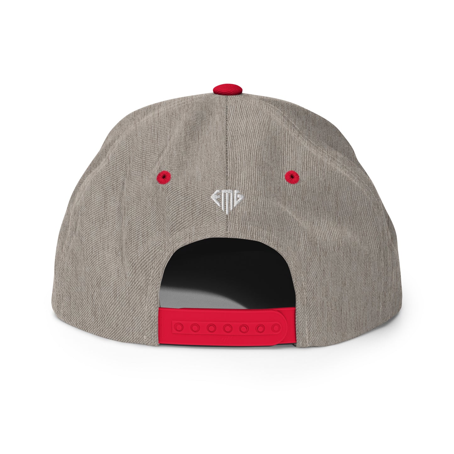 White Embroidered Exclusive Snapback Hat