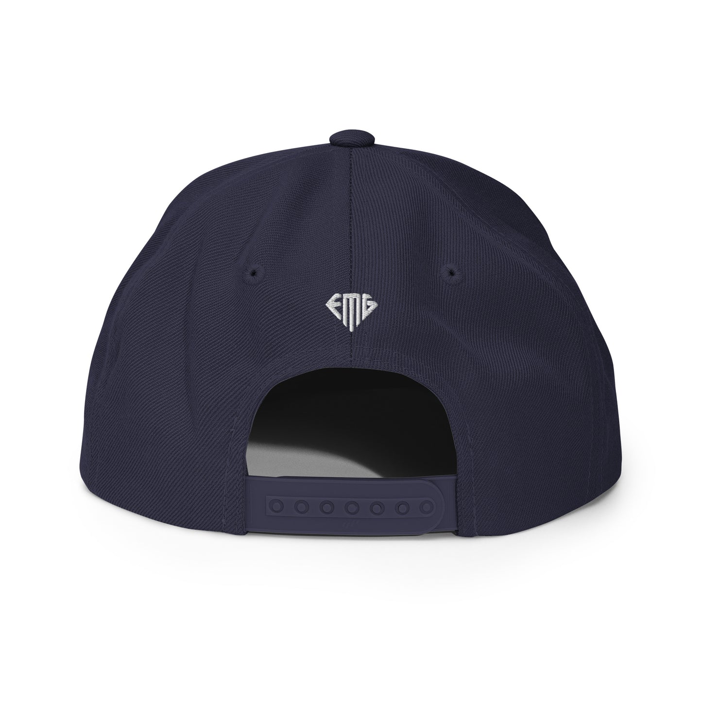 White Embroidered Exclusive Snapback Hat