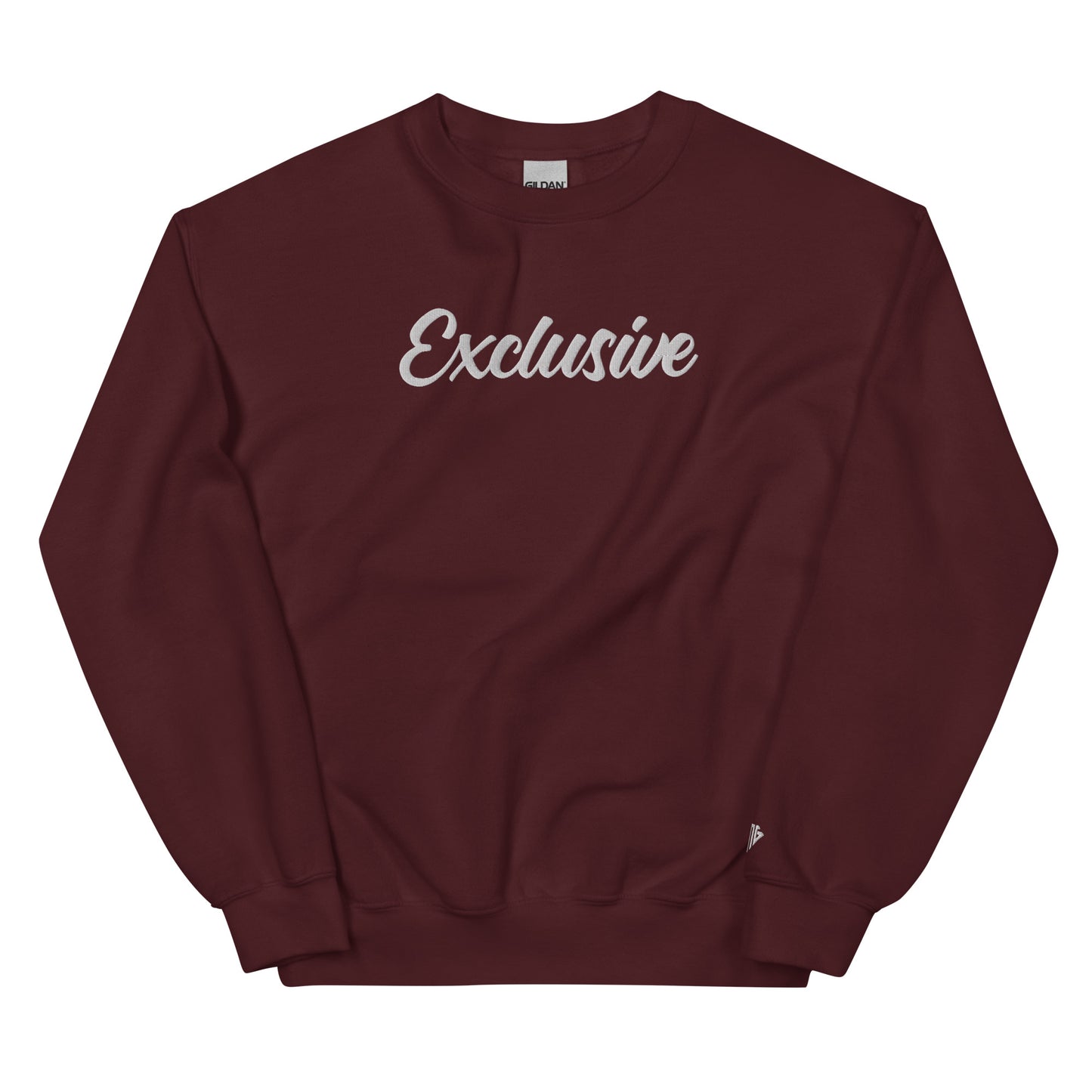 <EMG> Black & White Exclusive Embroidered Sweatshirt