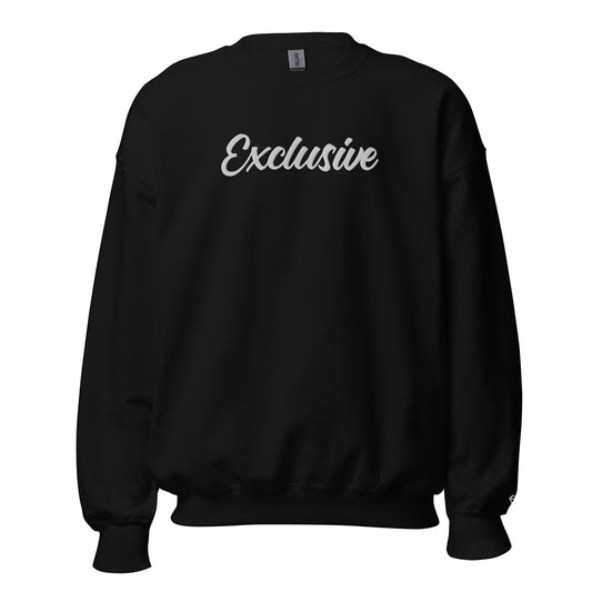 <EMG> Black & White Exclusive Embroidered Sweatshirt